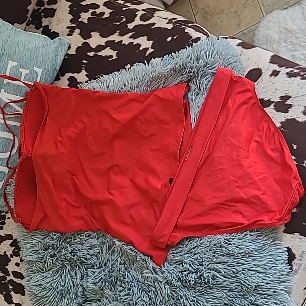 Skye Tankini Red Like New So Sexy Gorgeous Red Large - Picture 3 of 7